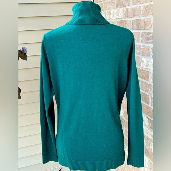 NWOT PENDLETON sL 💯Merino wool turtleneck sweater vVery soft-no itch! - Picture 2 of 5